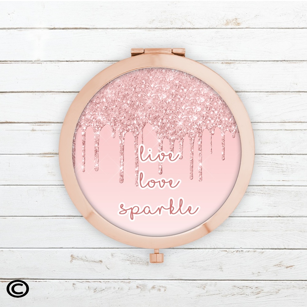 Funny Motivational Compact Mirrors